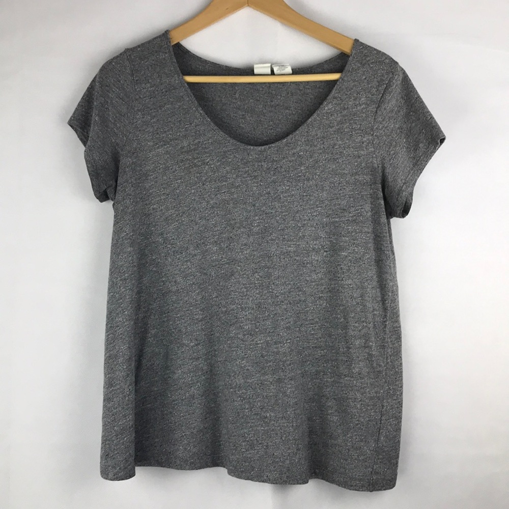 ARTISAN NY Gray Tee Top size M- Basic Yoga Workout Casual Everyday Soft Comfy